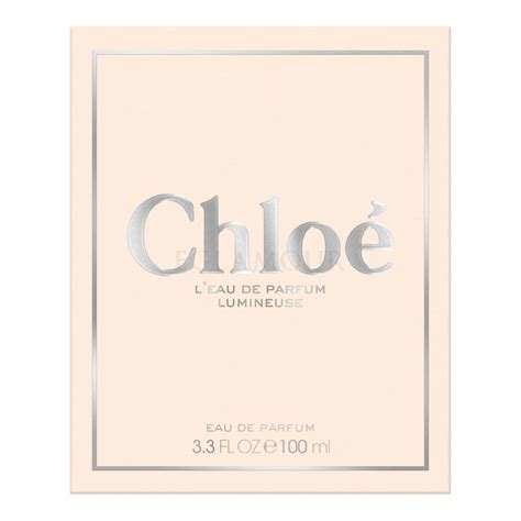 chloe lumiere|chloe l'eau lumineuse.